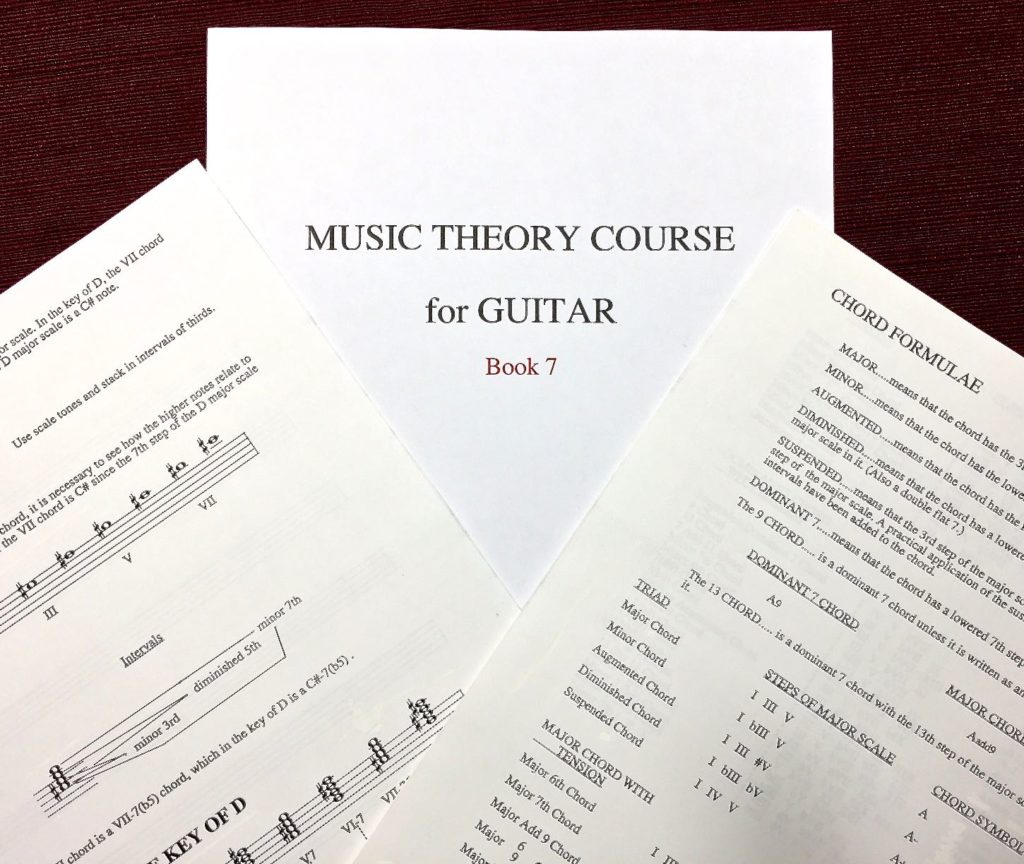 Music Theory Book 7 for Guitar. Music Theory Course. Tension